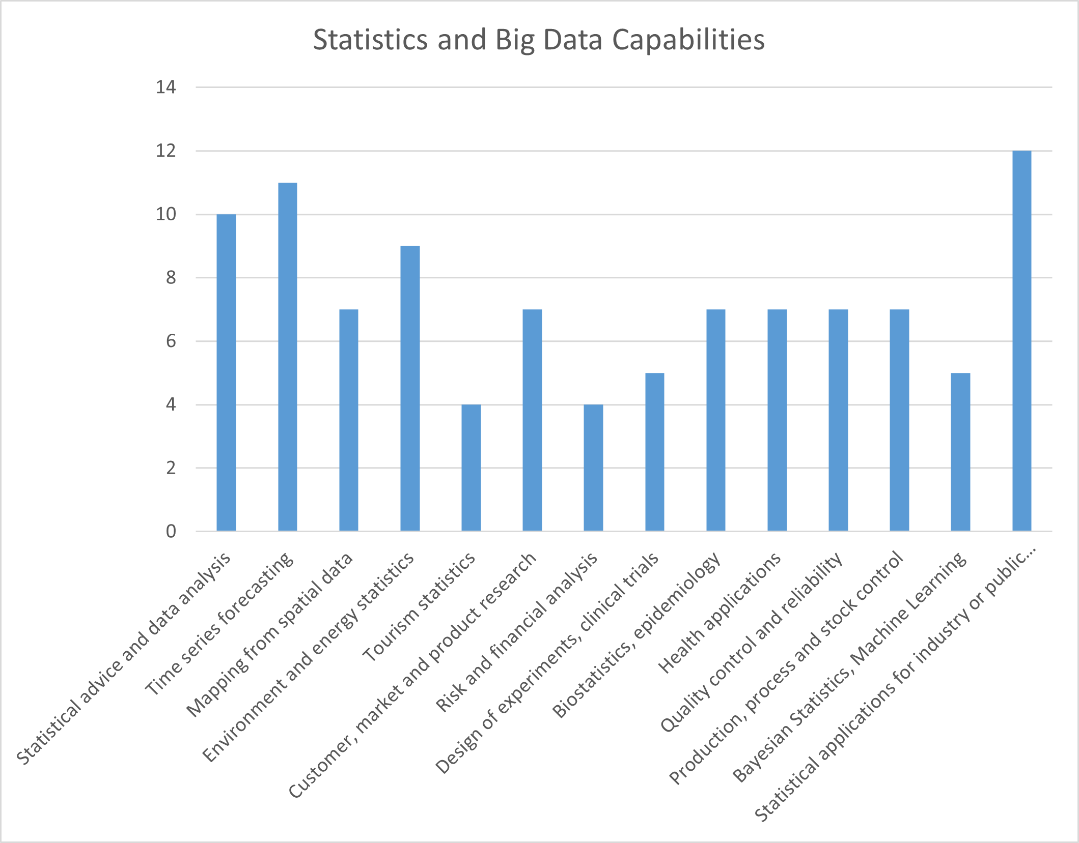 Statistics and Big Data Capabilities